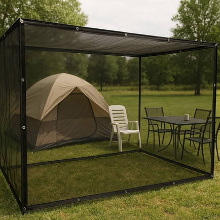 Packing for Bug Season: Using Mesh Tarps and Covers for Insect Defense