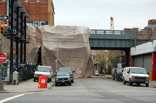 Sandblasting Containment Tarps