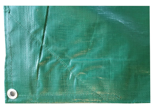 Heavy Duty Green/White Poly Tarps