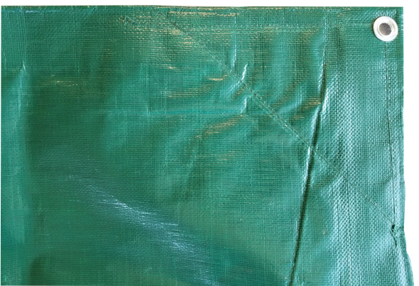 Heavy Duty Green/White Poly Tarps