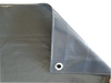 10 oz Vinyl Laminate Tarps - Charcoal Gray
