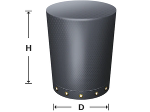 Custom Cylinder Covers - Custom Equipment Tarps