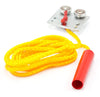 4-Wheel Steel Trolley with 10-Foot Pull Rope