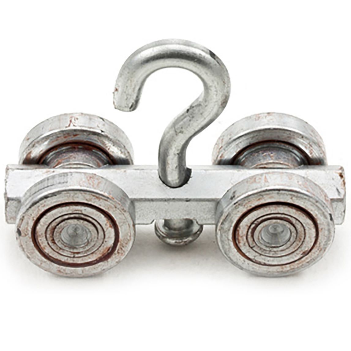 4 Wheel Steel Track Trolley With Hook