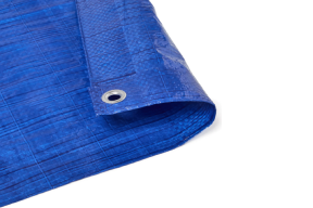 Blue Plastic Poly Tarp