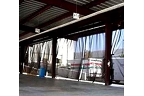 Custom Mesh Screen Curtains