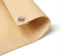 Tan Tarps - 18 oz Heavy Duty Vinyl Tarps