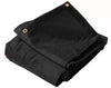 Black 86% Knitted Mesh Tarps 6'2" X 15'10" Custom Made in the USA