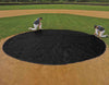 Black Baseball Mound Tarp Covers