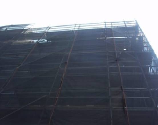 Black Scaffold Debris Netting by the Roll