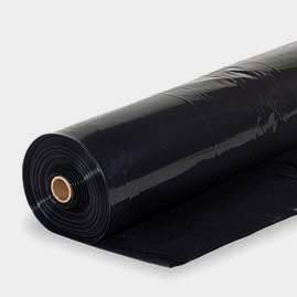 Black poly 6 Mil
