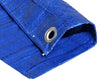 Blue Reinforced Poly Tarps by the Case