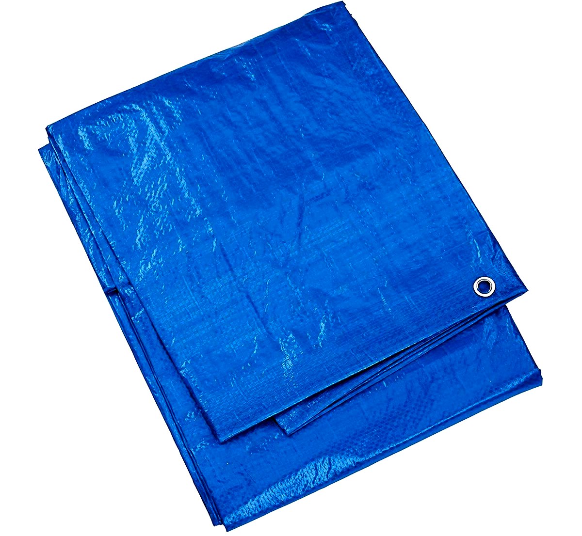 Blue Reinforced Poly Tarps by the Case