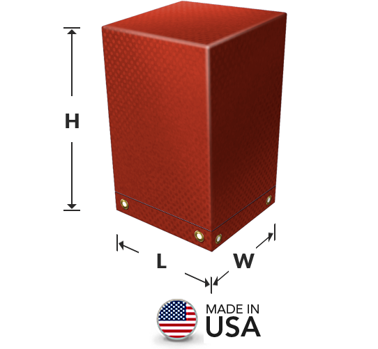 5 SIDED BOX STYLE MACHINE COVER