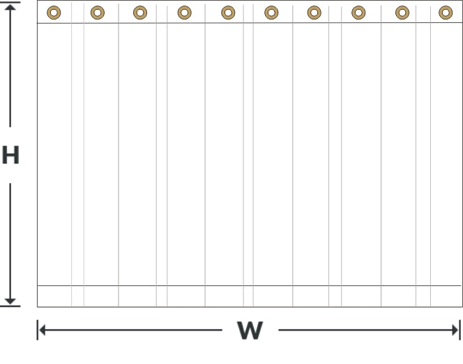 Custom Clear Vinyl Curtains