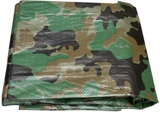 Camo Green Poly Tarp