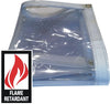 Clear Vinyl Fire Retardant Tarps