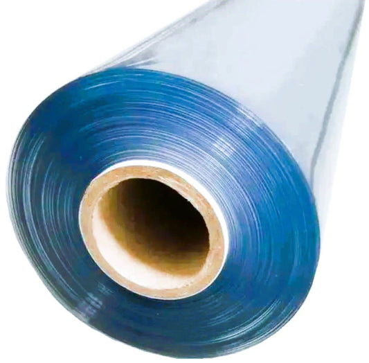 40 Mil Fire Resistant Clear Vinyl Fabric 54" Wide x 50 Yards