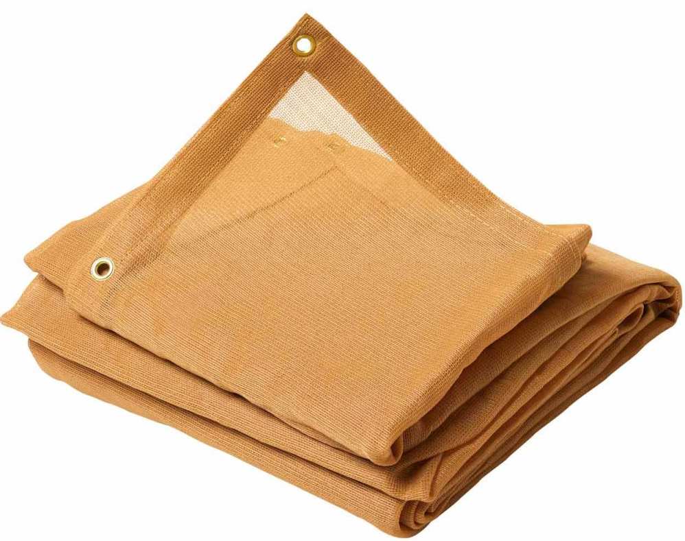 30 x 40 Tan Mesh Shade Tarp - Sale Tarp