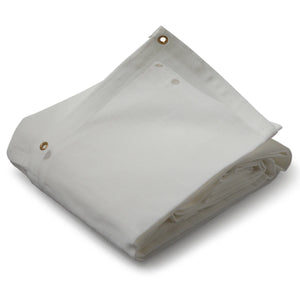 White Mesh Shade Tarps