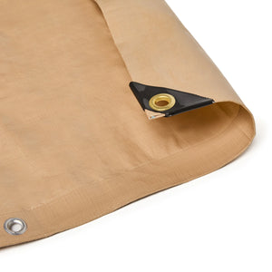 Tan Heavy Duty Poly Tarps