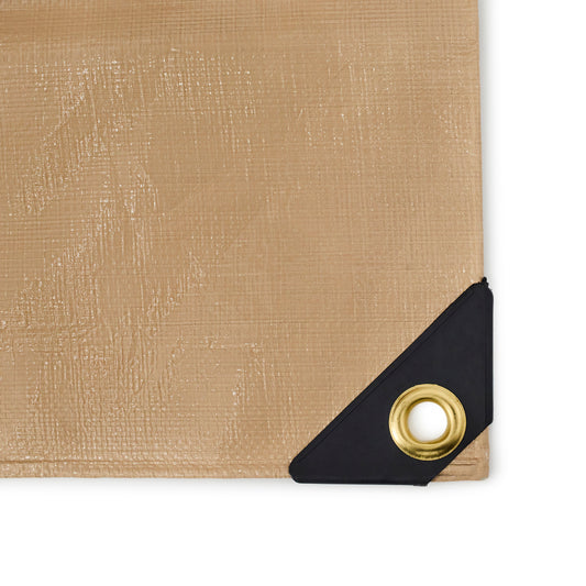 Heavy Duty Tan Poly Tarp