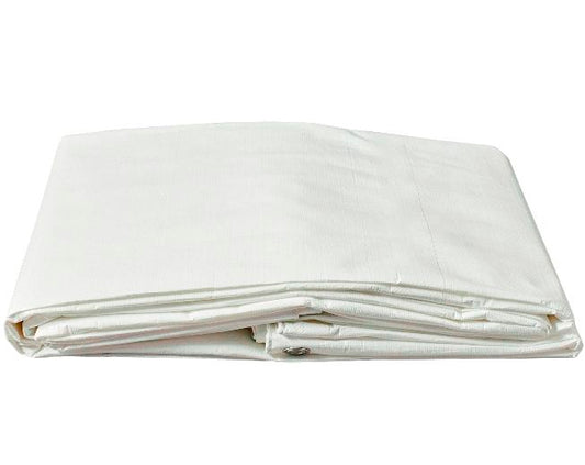 White Plastic Tarp