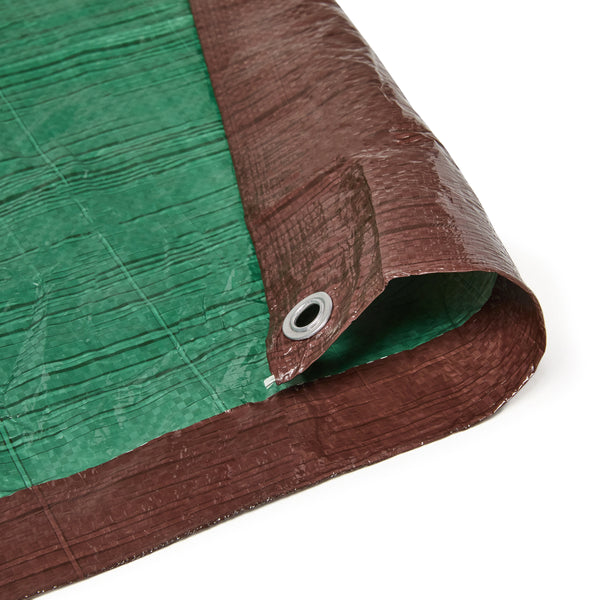 Brown/Green Utility Tarps