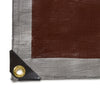 Silver/Brown Super Heavy Duty Poly Tarp