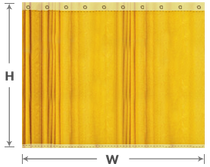 Warehouse Divider Curtain