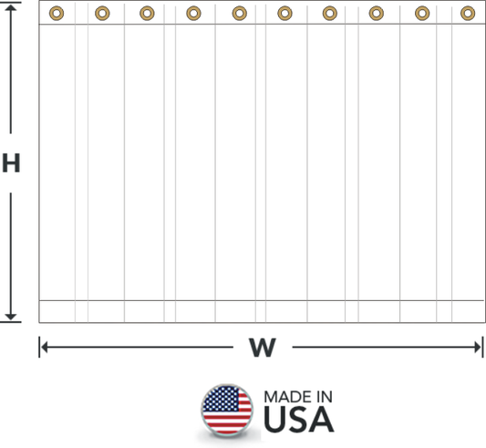 Custom Clear Vinyl Curtains