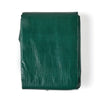 Heavy Duty Green Drawstring 10 Mil Outdoor Tarp - 9' X 9'