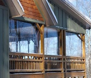 Custom Clear Vinyl Curtains