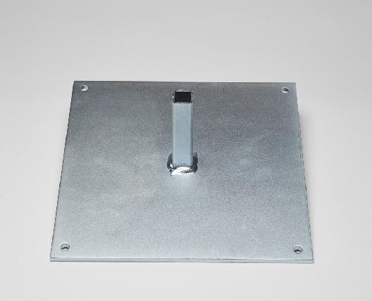 1/4" Floor Mount Base Supports - 12 Inch