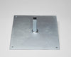 1/4" Floor Mount Base Supports - 12 Inch