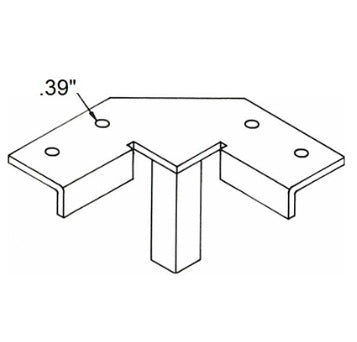 Floor Support Corner Bracket 