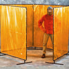 Four Panel Freestanding Portable Welding Screens