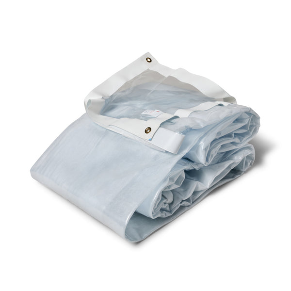 20 Mil Fire Retardant Clear Vinyl Tarps