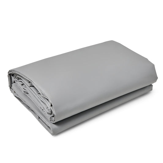 Gray Vinyl Tarp