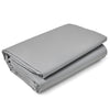 10 x 10 Gray Vinyl Tarpaulin Sale item