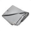 18 oz Gray Vinyl Tarps | Waterproof