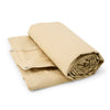 Industrial-Grade Tan Vinyl Tarp
