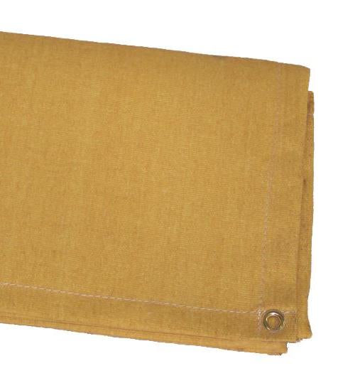Gold Slag Acrylic Coated Fiberglass Welding Blanket