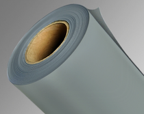 Gray 10oz Vinyl Coated Polyester Tarp Fabric