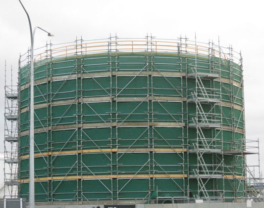 Green Debris Construction Netting
