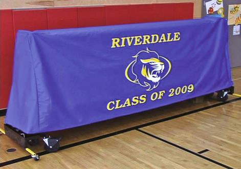 Gym Floor Cover Mobile Storage Rack Cover