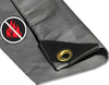 Silver Fire Retardant Poly Tarps