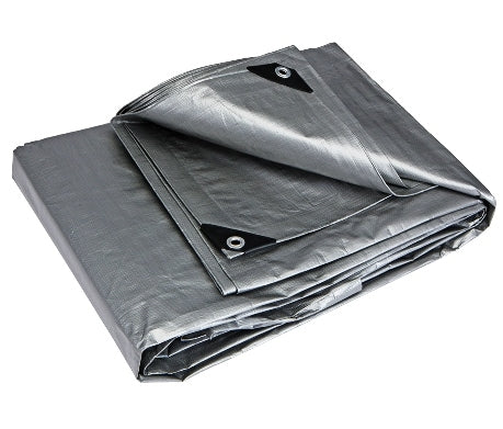 Heavy Duty Silver Poly Tarps