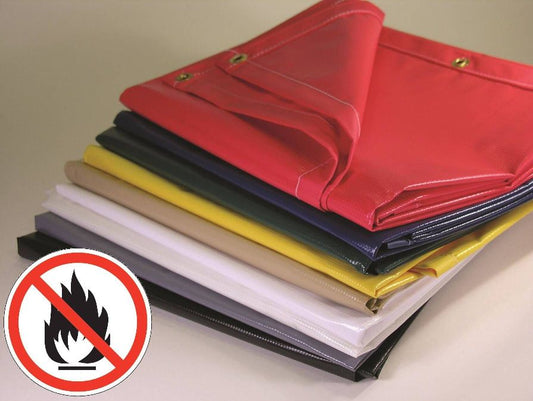 Fire Resistant Vinyl Tarps