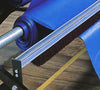 Gym Floor Cover Mobile Rack Brush Assembly